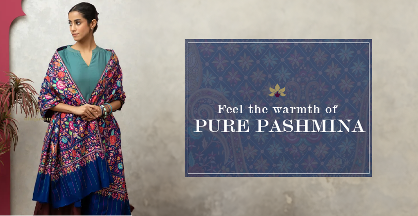 Warmth of PURE PASHMINA