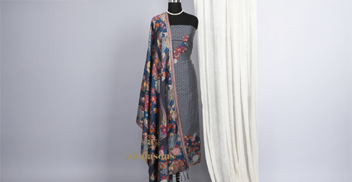 Cotton Silk Purple Suits