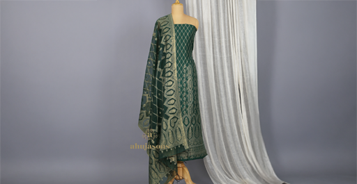 Green Unstiched Suits